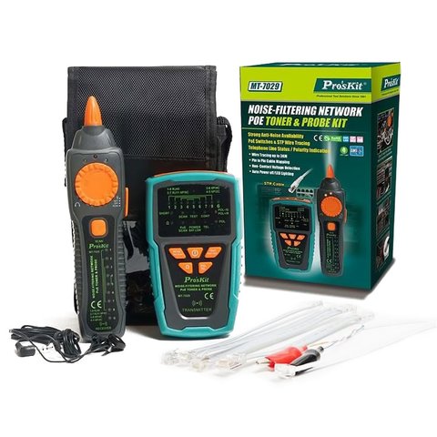 Тестер телекоммуникационных сетей и линий передачи данных Pro'sKit MT-7029 Превью 1