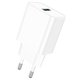 Сетевое зарядное устройство Borofone BA72A, 18 Вт, Quick Charge, белый, 1 порт, #6974443388558 Превью 1