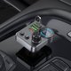 FM-трансмітер Hoco E86, чорний, з кнопкою, з дисплеєм, USB тип-C, USB тип-A, 3 порта, 48 Вт, Quick Charge, Power Delivery (PD), #6942007646956 Прев'ю 3