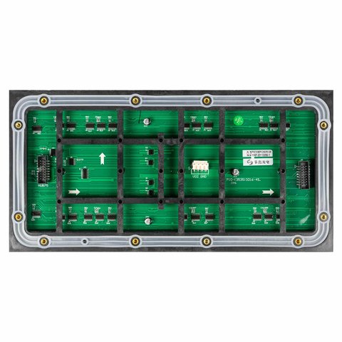 Módulo LED publicitario externo P10-RGB-SMD (320 × 160 mm, 32 × 16 puntos, IP65, 5600 nt) Vista previa  2
