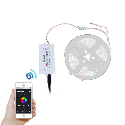 LED Controller with Bluetooth Control SP105E (RGB, WS2801, WS2811, WS2812, WS2813 5-24 V) Preview 4
