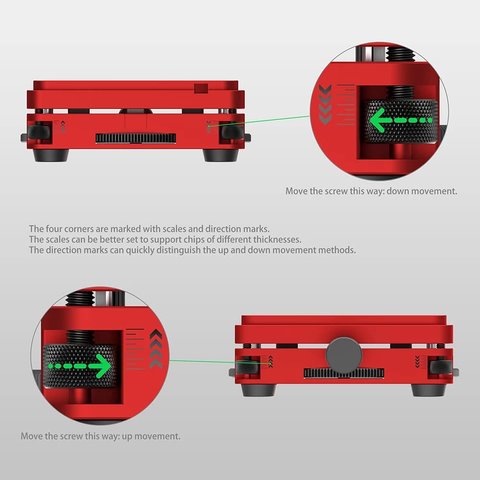 Мультифункциональная универсальная станция RB-03 для BGA-реболлинга с набором на 95 трафаретов для микросхем Превью 4