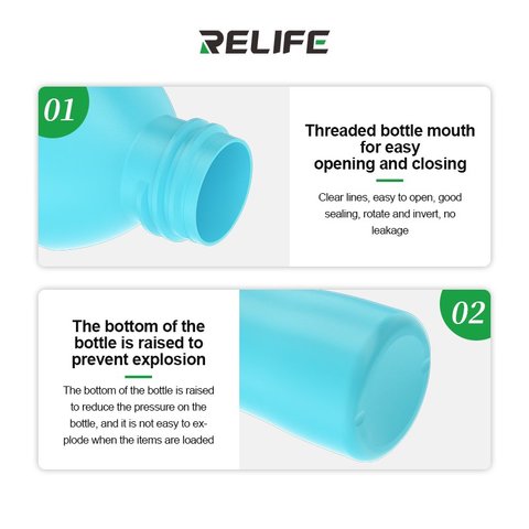 Liquid Dispenser Bottle RELIFE TB1, (50 ml, yellow) Preview 4
