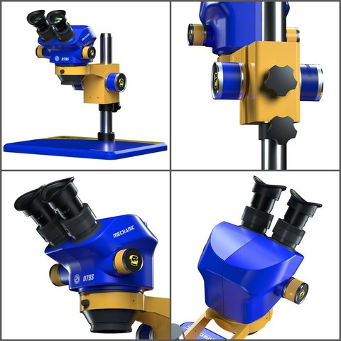 Microscope Mechanic D75S-B11, (binocular, 7X-50X) Preview 1