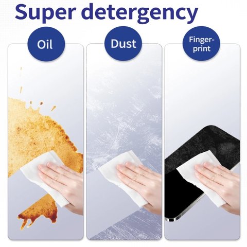 Microfiber Cloth Mechanic HK7090, (for dust and fingerprints removing, 400 pcs., 100*100 mm) Preview 2