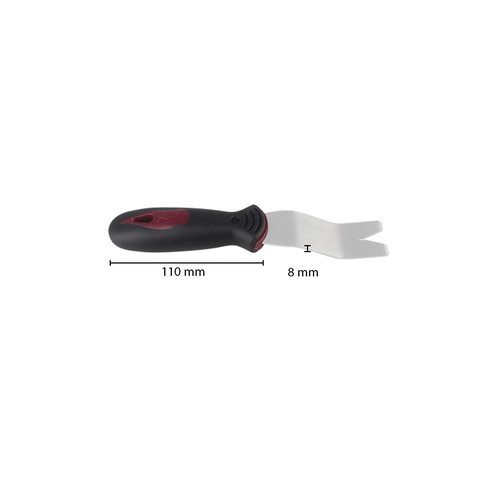 Car Trim Removal Tool with "V" Notch Double Step Blade (Stainless Steel, 200 mm) Preview 3
