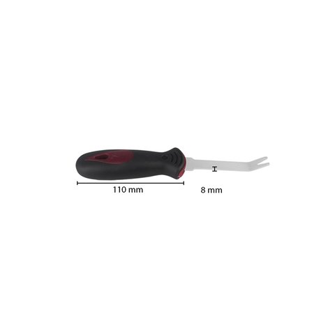 Car Trim Removal Tool with "V" Notch Blade (Stainless Steel, 200 mm) Preview 3