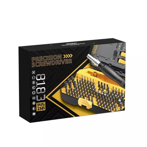 Juego de herramientas para reparar teléfonos móviles y tabletas 145 en 1 Jakemy JM-8183 Vista previa  3