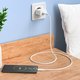 Adaptador de red Hoco C106A, 10.5 W, blanco, con cable micro-USB Tipo-B, 1 puerto, #6931474783905 Vista previa  3