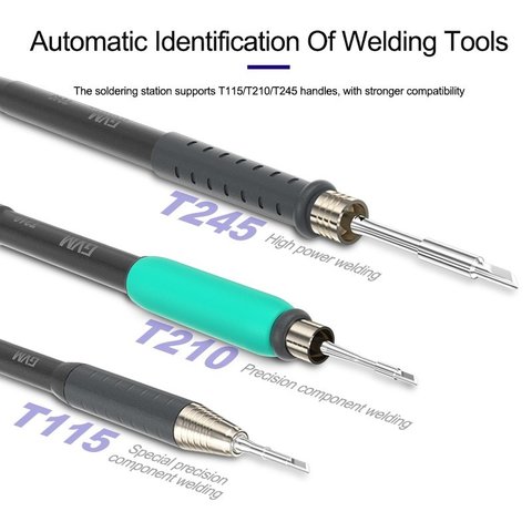 Estación de soldadura Sunshine H3, digital, 80 W Vista previa  3