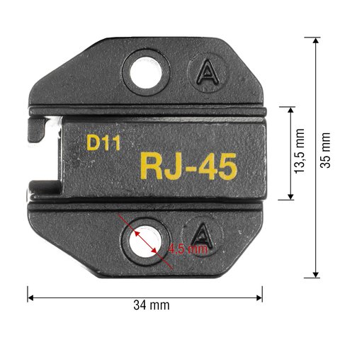 Матрица для кримпера Pro'sKit 1PK-3003D11 Превью 1
