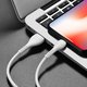 USB кабель Hoco X37, USB тип-A, Lightning, 100 см, 2,4 А, білий, #6931474710499 Прев'ю 2