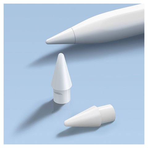 Наконечник для стилусів Baseus Writing Capacitive Stylus, активний, білий, 2 шт., #SXBC010002 Прев'ю 1
