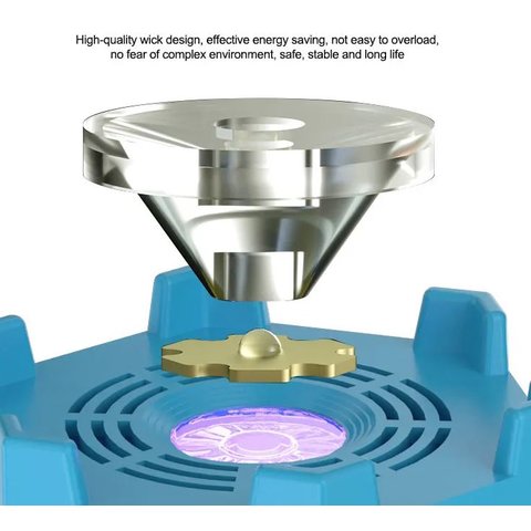 Ультрафиолетовая лампа RELIFE RL-014C, с вентилятором, с аккумулятором, 2in1 Превью 2