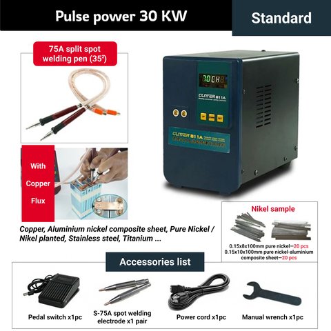 Апарат точкового зварювання Glitter 811A, 30 кВт Прев'ю 1