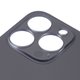 Задняя панель корпуса для iPhone 13 Pro, серая, не нужно снимать стекло камеры, Original (PRC), Graphite, big hole Превью 1