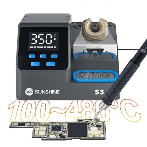 Паяльная станция Sunshine S3 210, цифровая, 60 Вт Превью 6