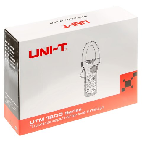 Цифровые токоизмерительные клещи UNI-T UTM 1208 (UT208)