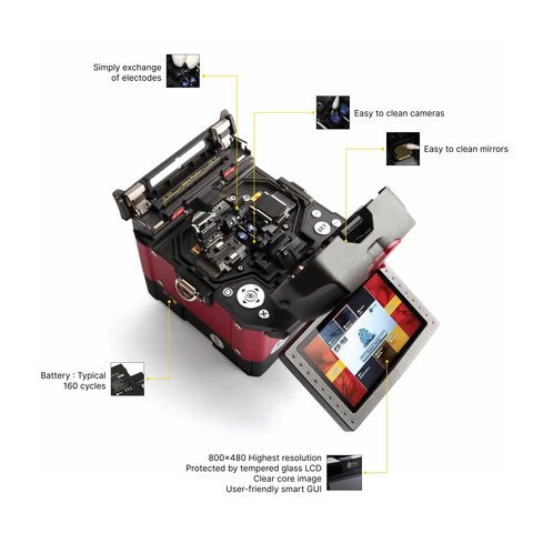 Зварювальний апарат для оптоволокна INNO IFS-15S Прев'ю 2