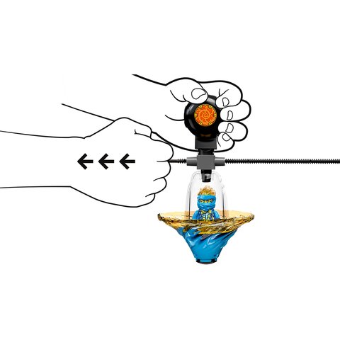 Конструктор LEGO NINJAGO Тренування спін-джитсу ніндзя Джея 70690 Прев'ю 3