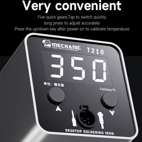 Паяльная станция Mechanic T210, цифровая, 50 Вт Превью 1