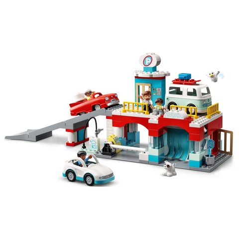 Конструктор LEGO DUPLO Гараж і автомийка (10948) Прев'ю 2