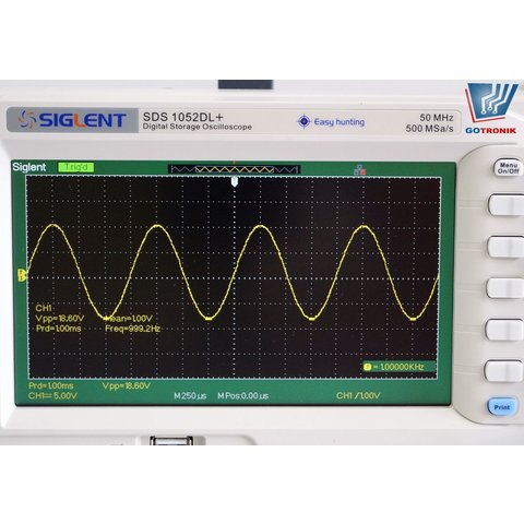 Digital Oscilloscope SIGLENT SDS1052DL+ Preview 8